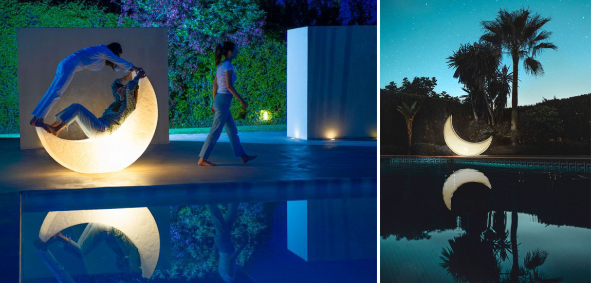 Торшер-кресло Seletti My Moon Lamp