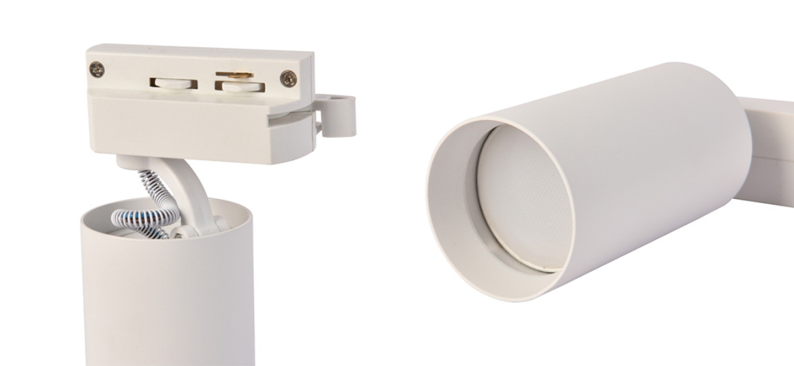 Трековая система белого цвета Modern track