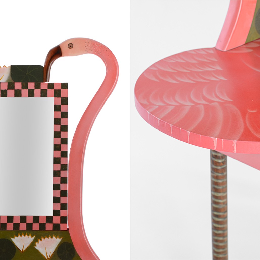 Трельяж Flamingos and Lotus Dressing Table
