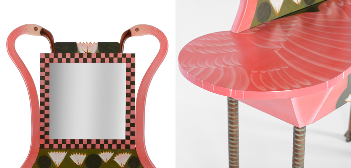 Трельяж Flamingos and Lotus Dressing Table