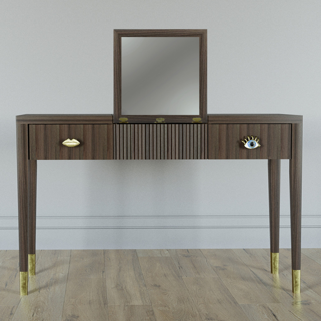 Туалетный стол - Трельяж Elsa Dreams Walnut 120 см