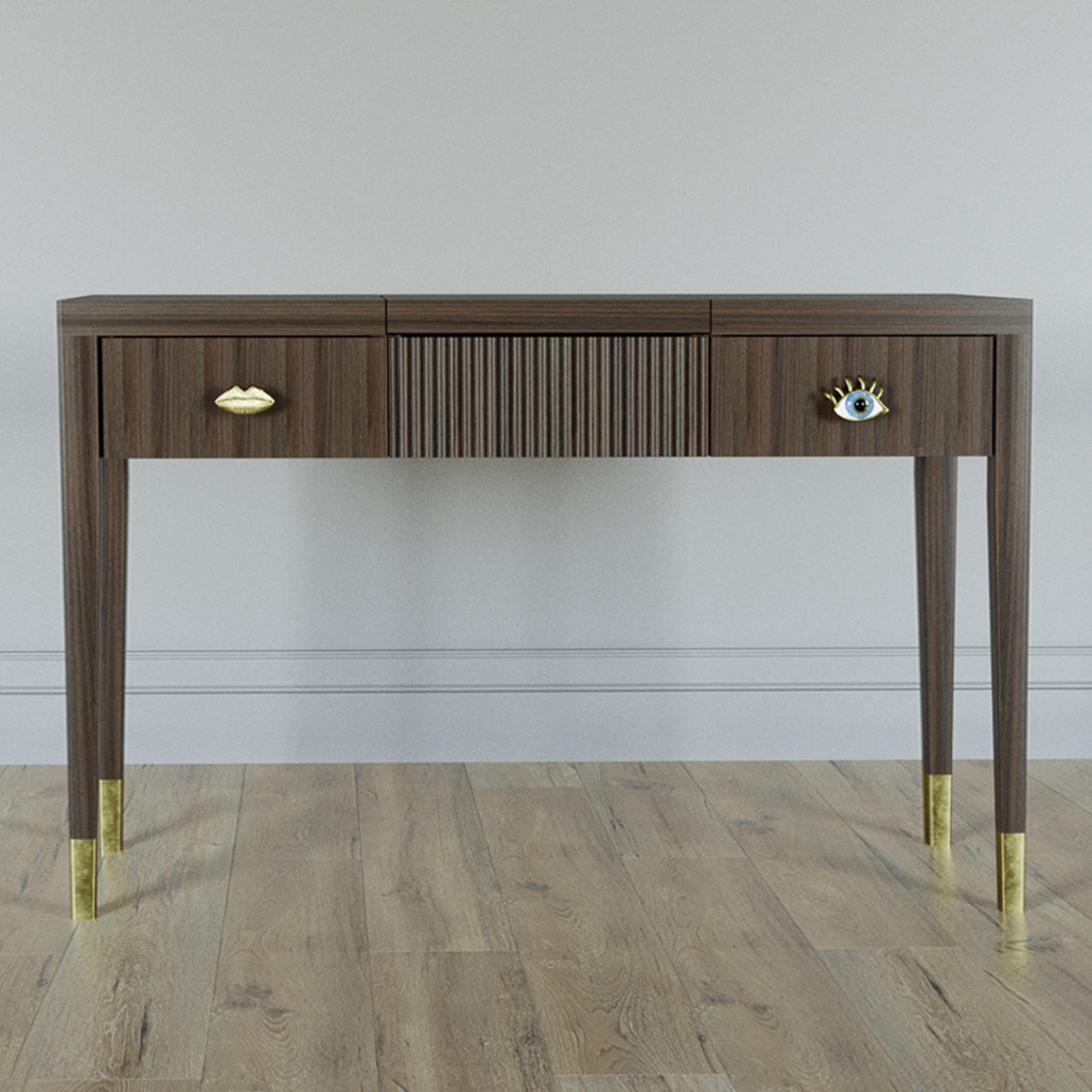 Туалетный стол - Трельяж Elsa Dreams Walnut 120 см