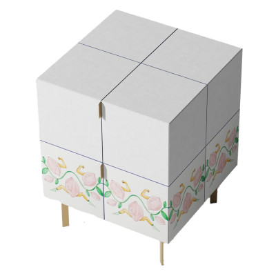 Тумба Short Lemon Power White