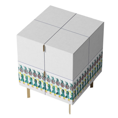 Тумба Shotr Fruit Forest White