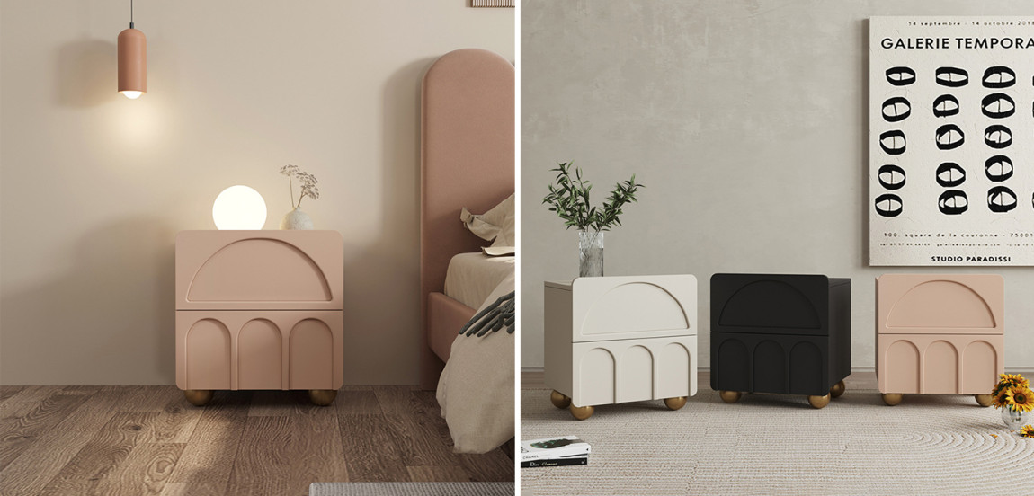 Тумба Arch Nightstand Pink