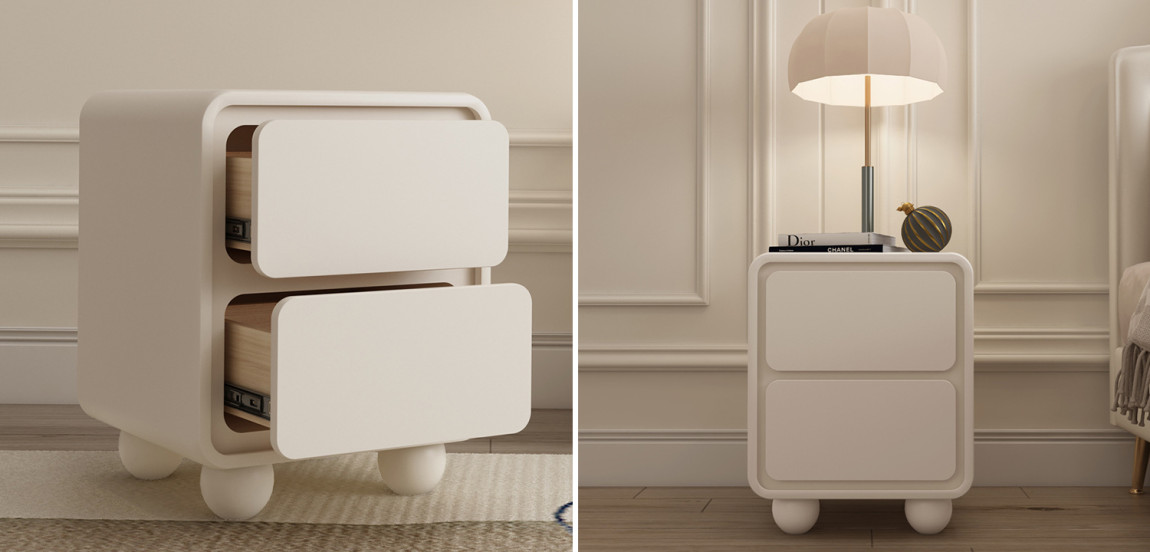 Тумба Cobb Beige Nightstand