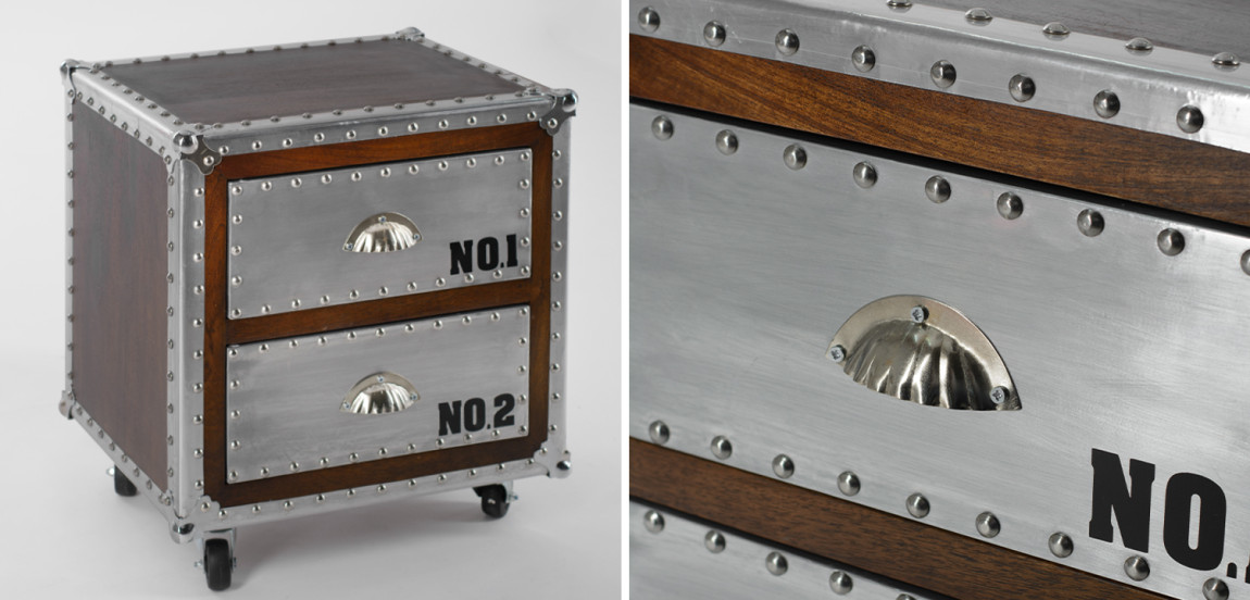 Тумба Industrial Metal and Wood