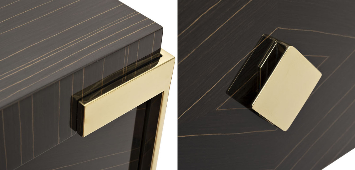 Тумба Mercer Golden Geometry