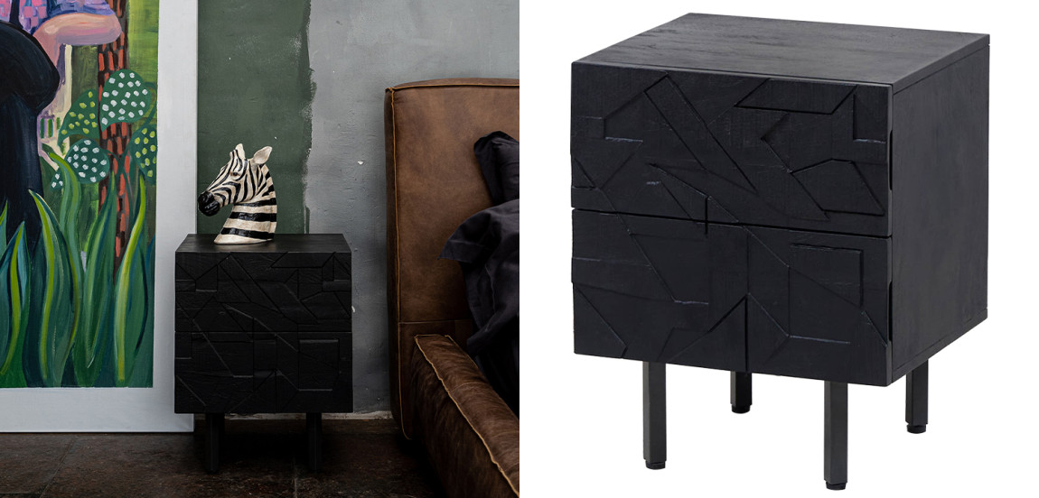 Тумба Polygonal Ornament Nightstand