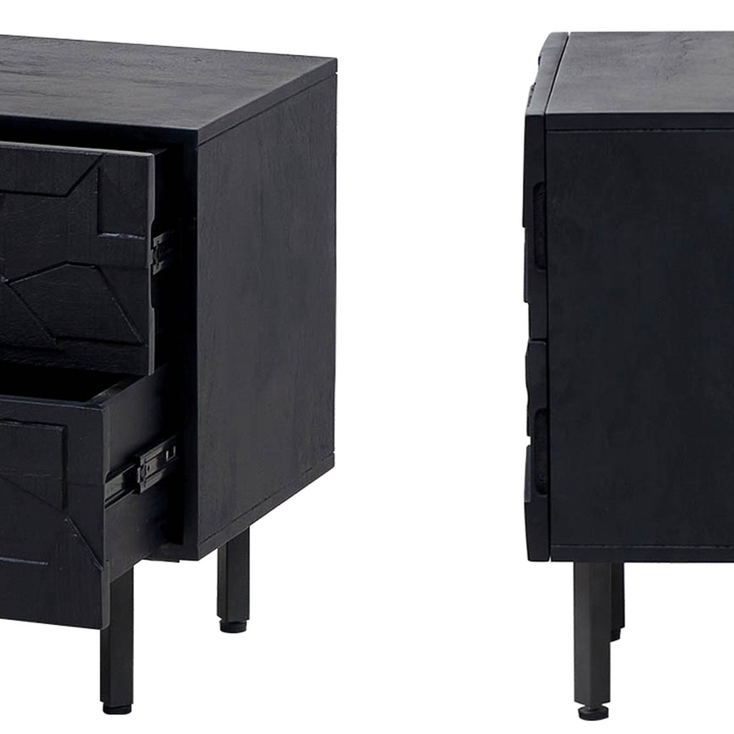Тумба Polygonal Ornament Nightstand