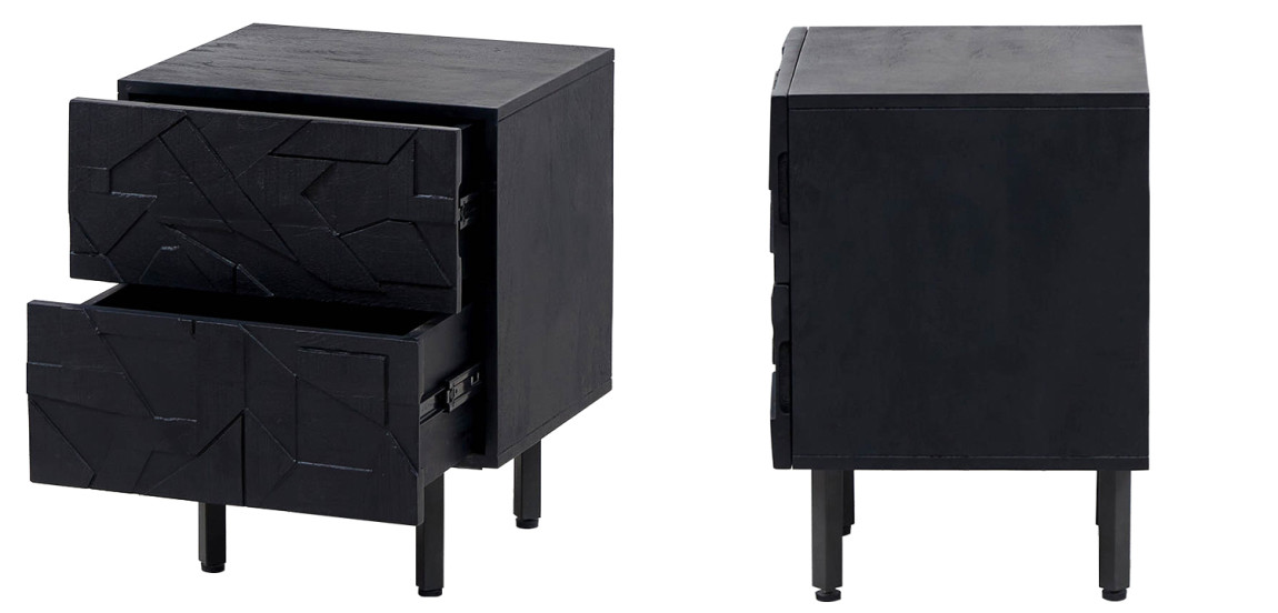 Тумба Polygonal Ornament Nightstand