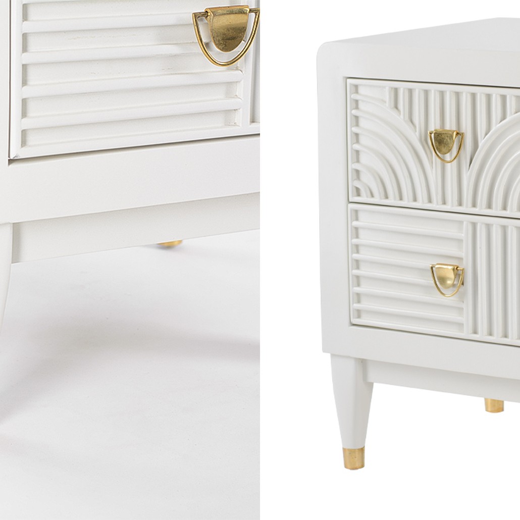 Тумба Seymour Bedside Table White