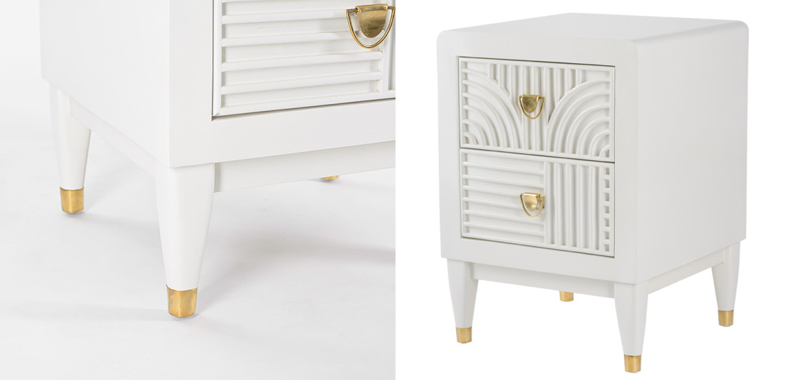 Тумба Seymour Bedside Table White