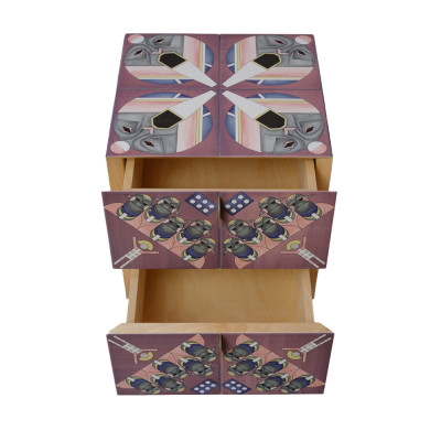 Тумба Short Aliens Pink