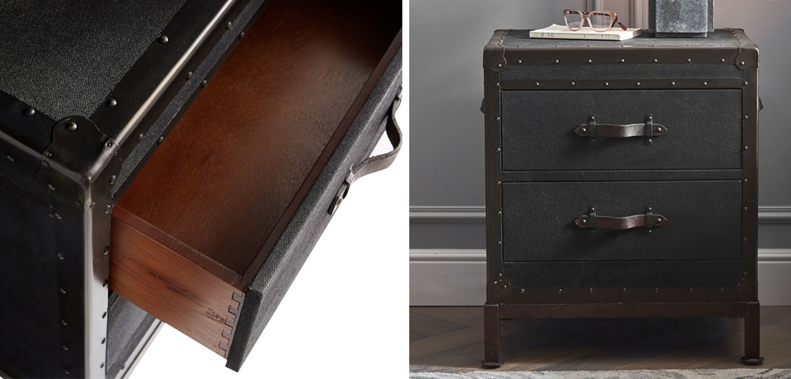 Тумба Vintage Chests black