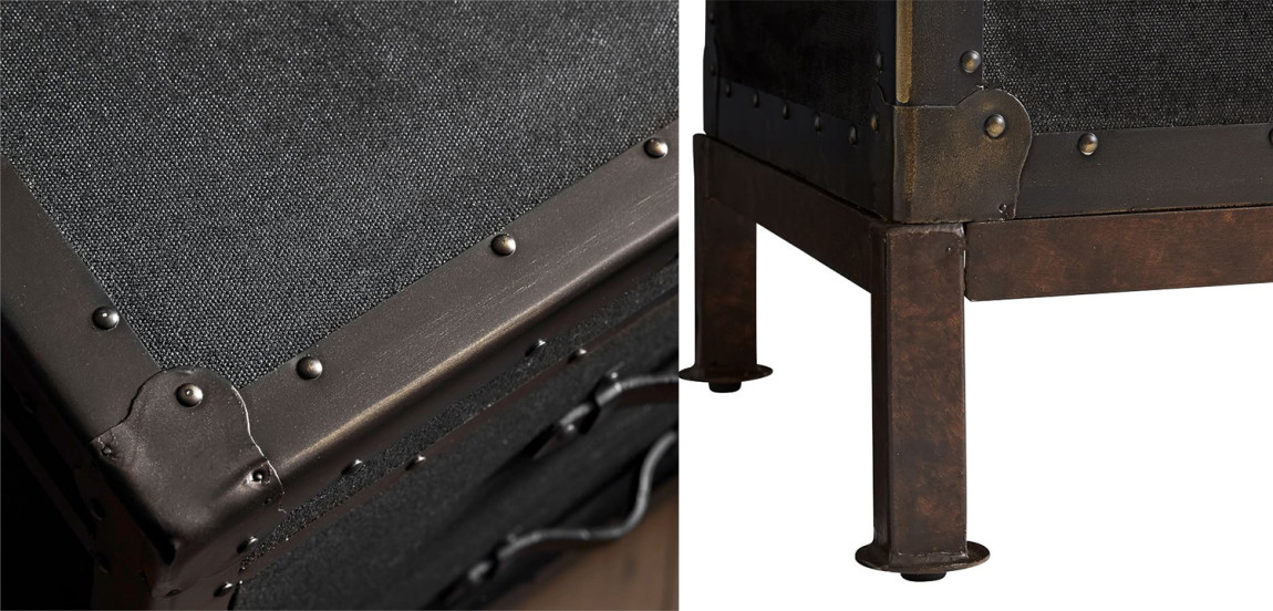 Тумба Vintage Chests black