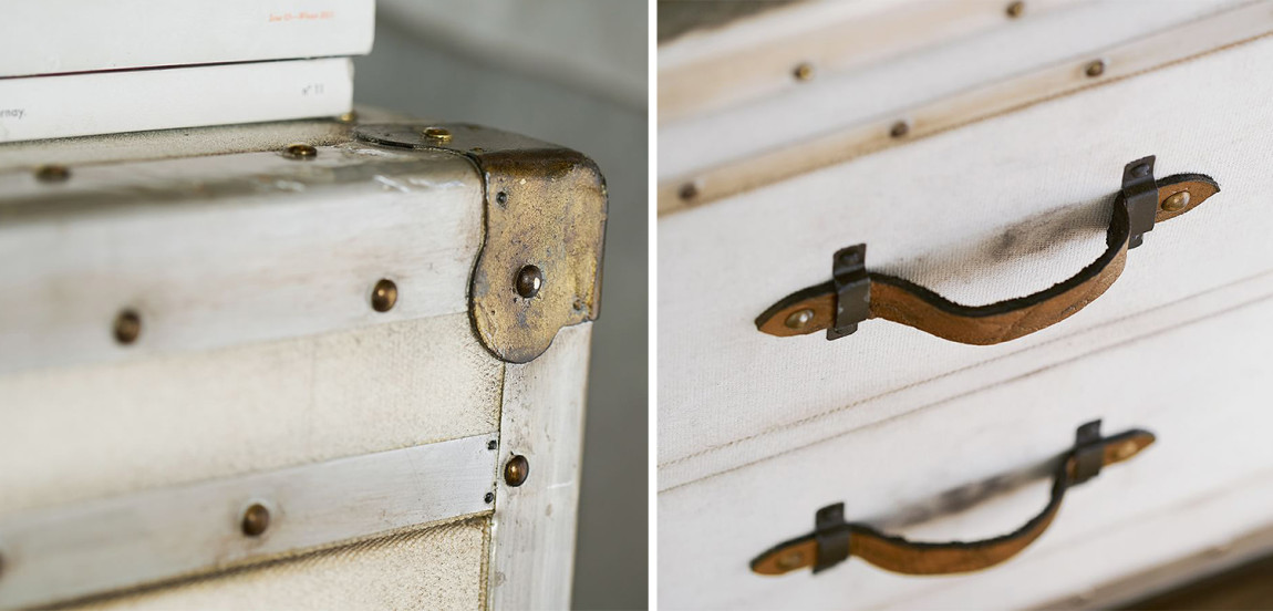 Тумба Vintage Chests white