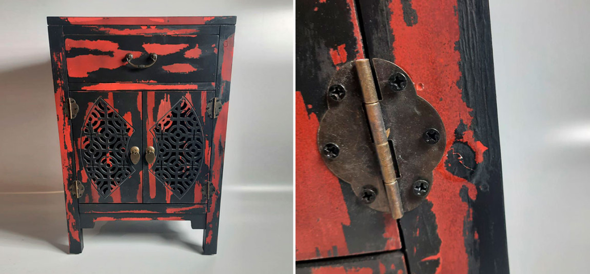 Тумба деревянный в винтажном стиле William