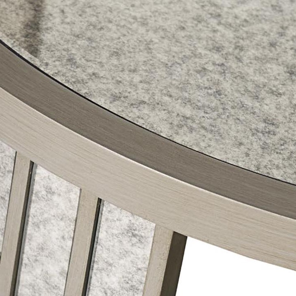 Тумба круглая Mirror Blocks Nightstand