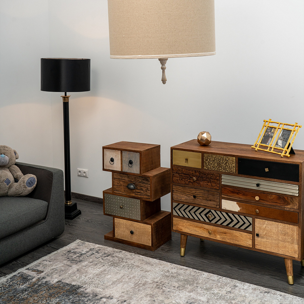 Тумба необычной формы с выдвижными ящиками Shift