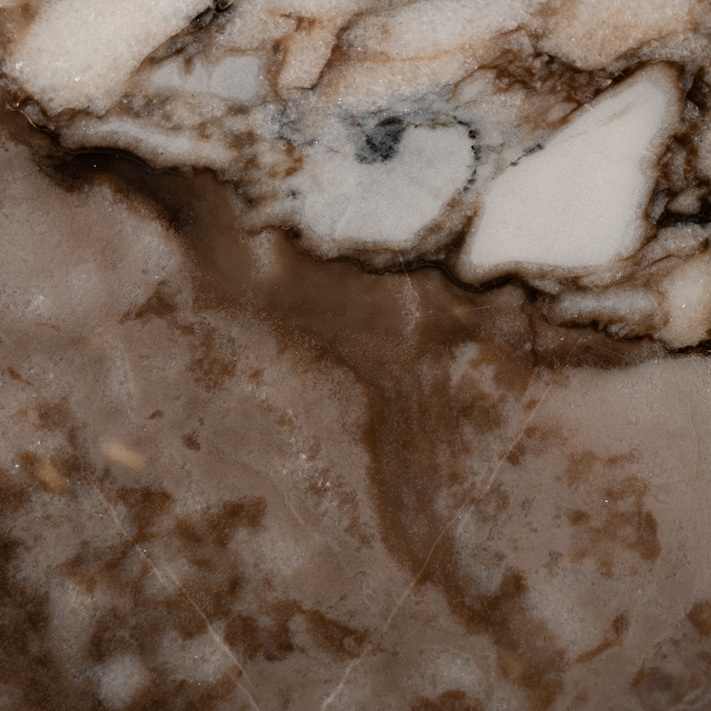 Тумба под телевизор серая с мраморной столешницей Uniqueness Marble