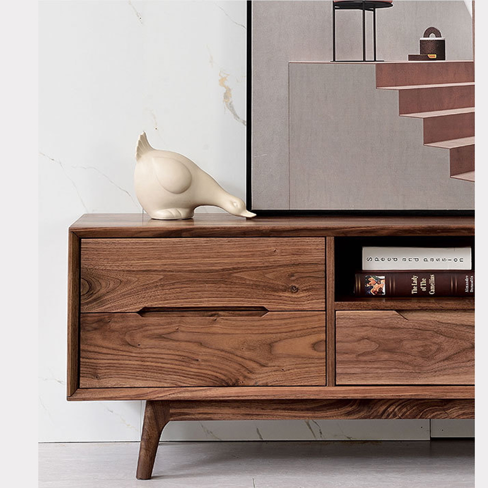 Тумба под телевизориз массива дерева TV Stand made of Walnut Wood