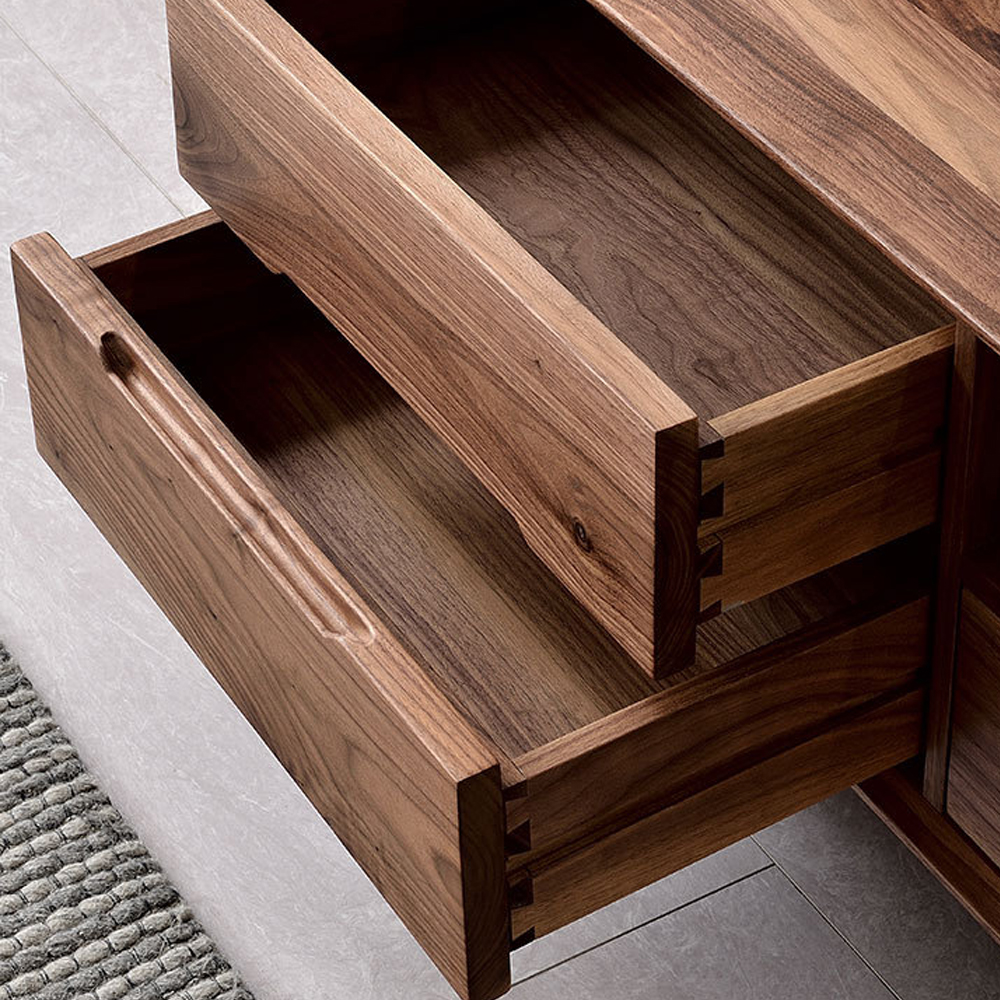 Тумба под телевизориз массива дерева TV Stand made of Walnut Wood