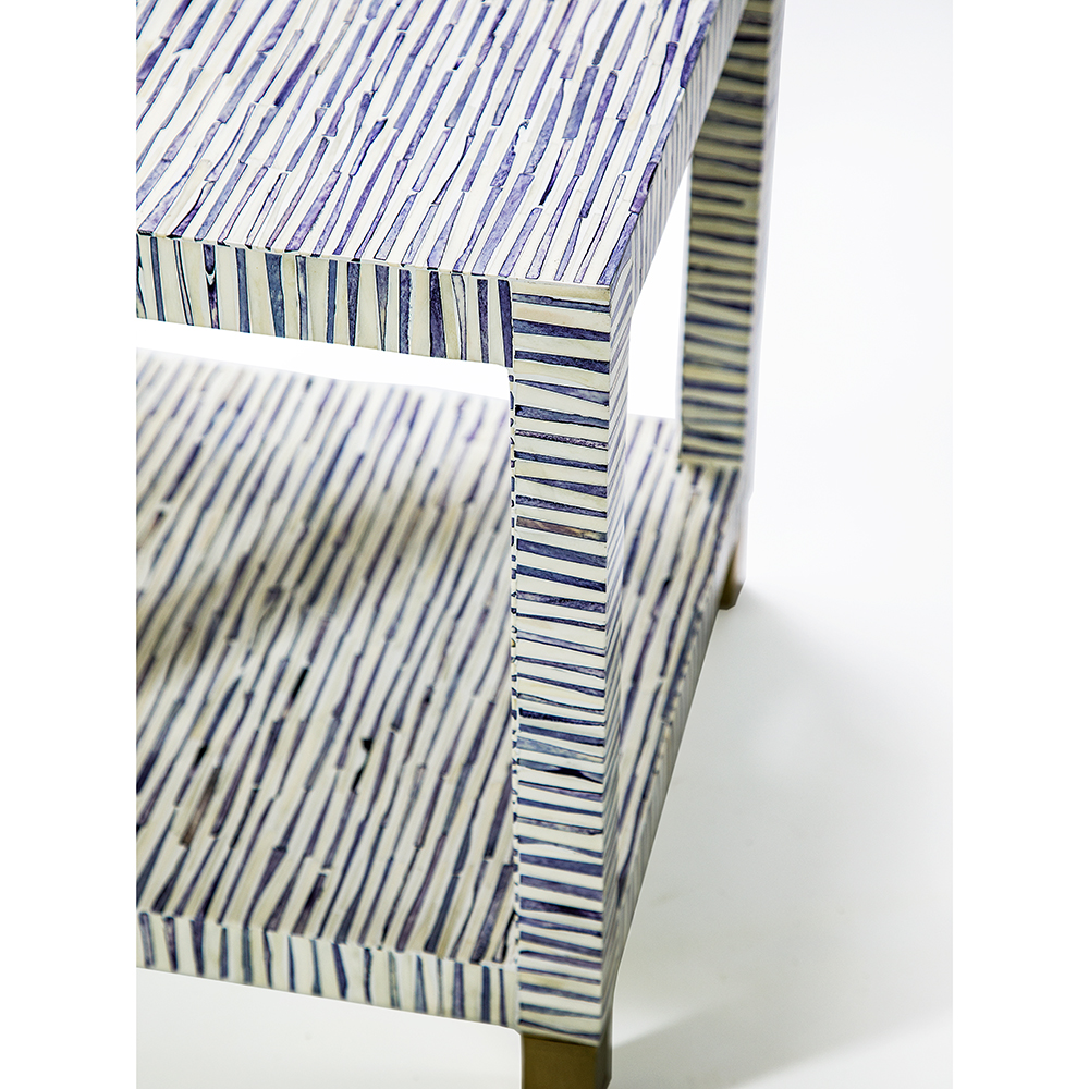 Тумба Прикроватная Snartoon Bone Inlay Bedside Cabinet