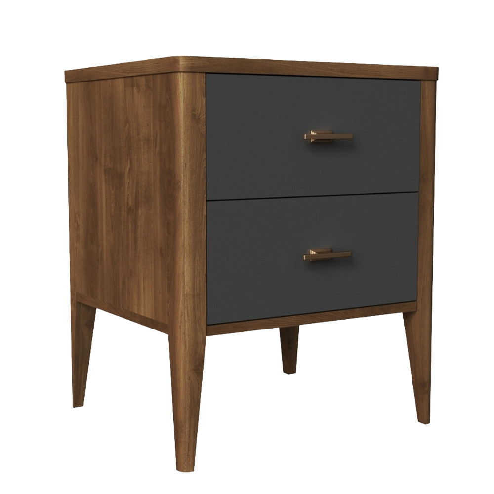 Тумба прикроватная с 2-мя ящиками Tasteful Furniture Light