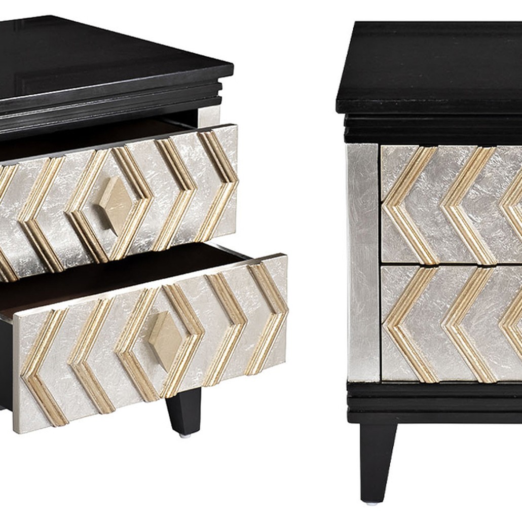 Тумба с каменной столешницей Birgit Nightstand