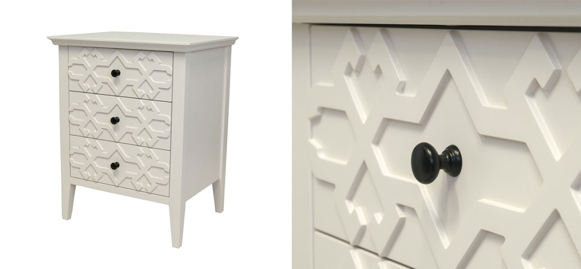 Тумба цвет белый Country Style