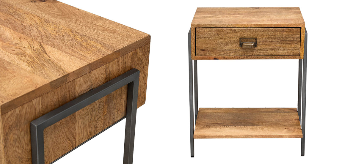 Тумбочка Dewi Loft Nightstand