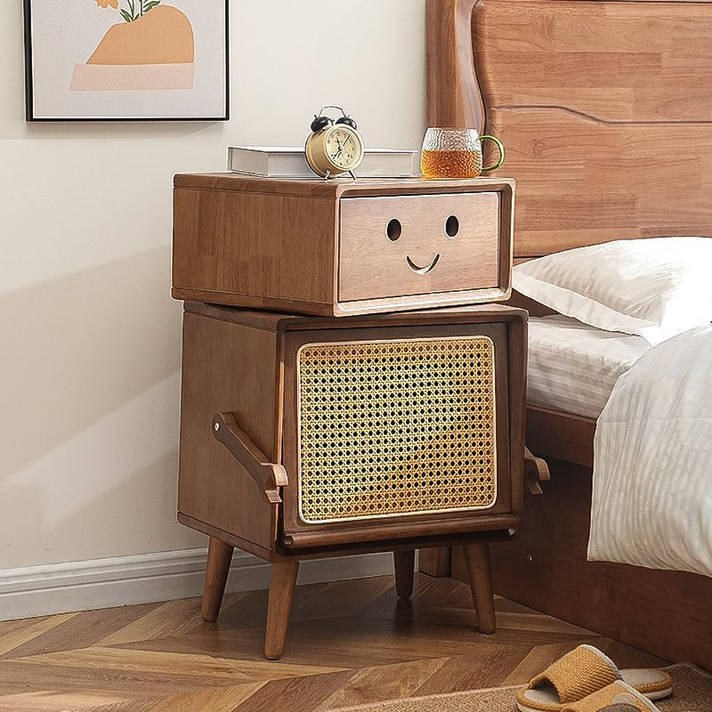 Тумбочка прикроватная деревянная Робот Robot Desk