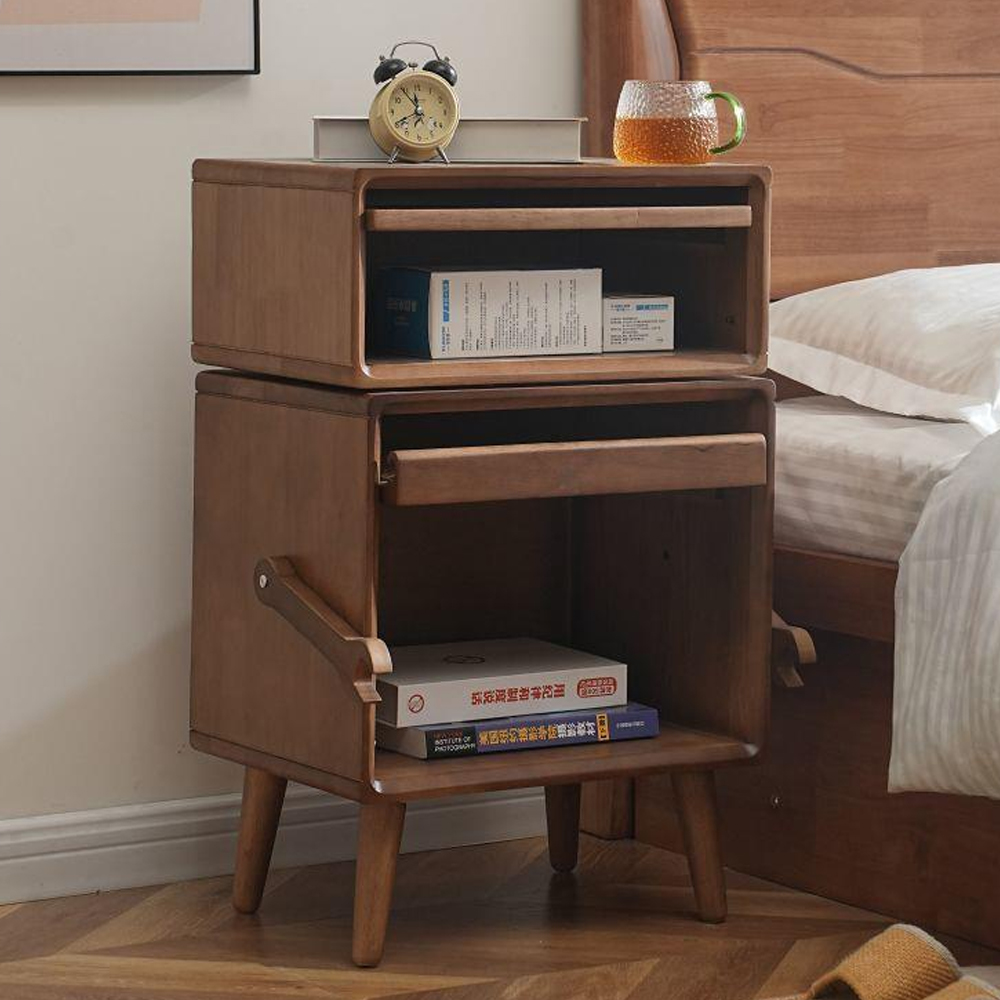 Тумбочка прикроватная деревянная Робот Robot Desk