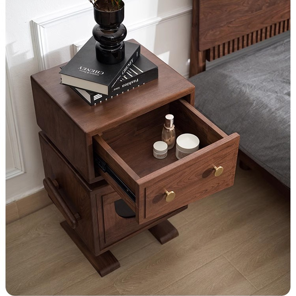 Тумбочка прикроватная с ящиком и дверцей Робот Robot Desk