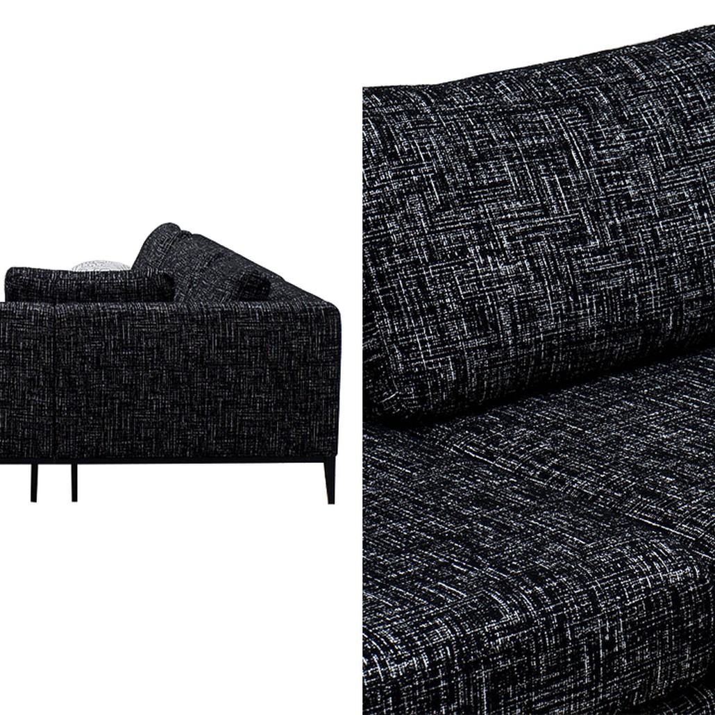 Угловой диван Ferguson Sofa Black