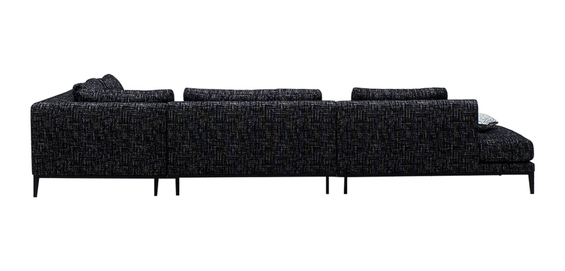 Угловой диван Ferguson Sofa Black