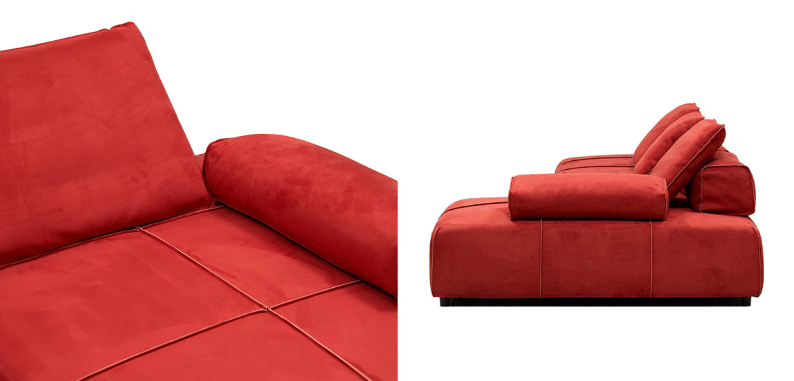 Угловой диван Quinn Red Sofa