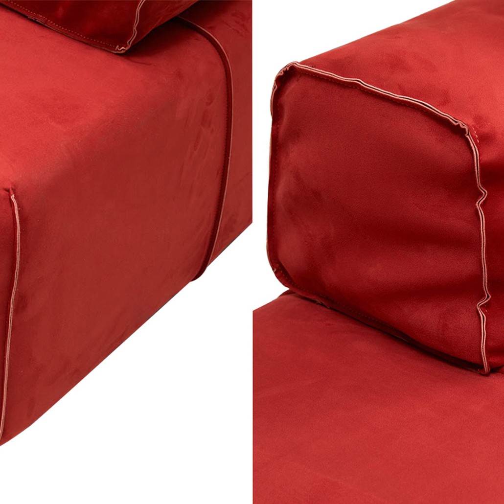 Угловой диван Quinn Red Sofa