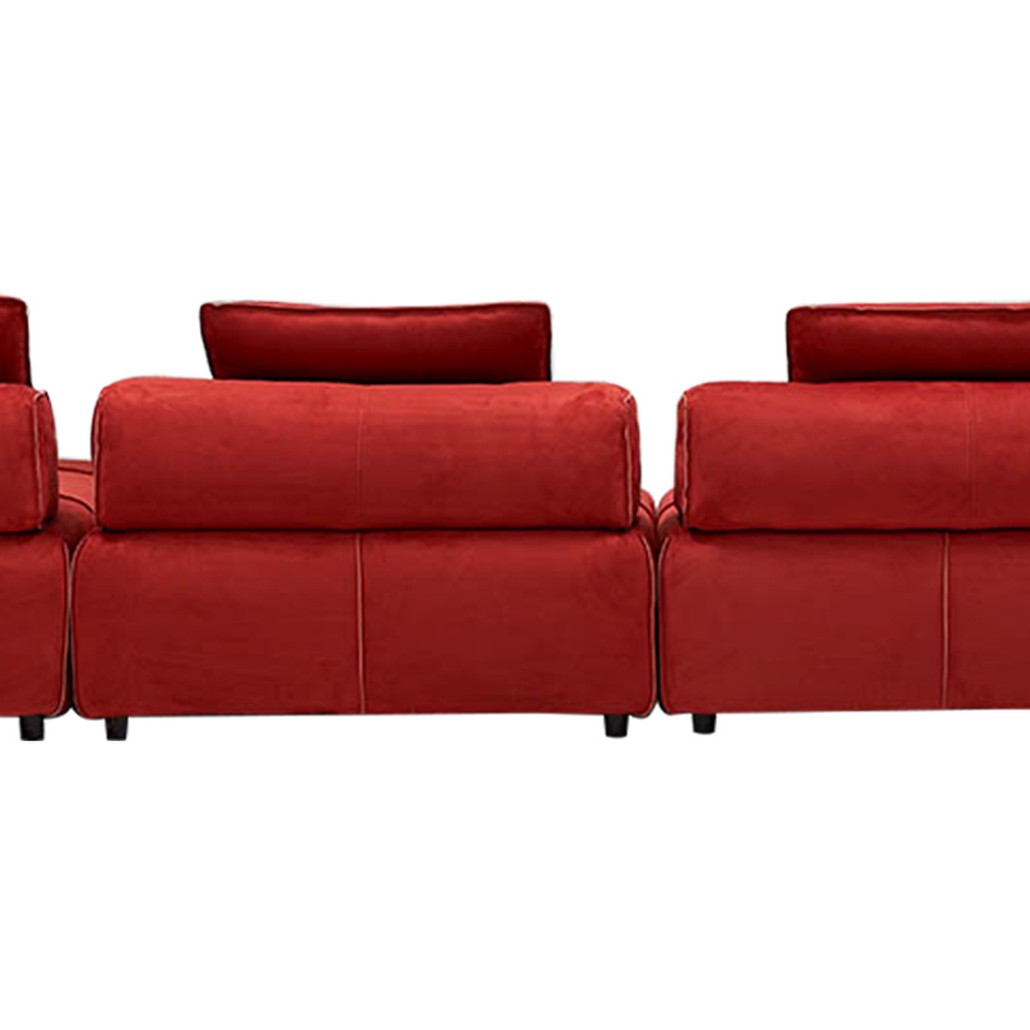 Угловой диван Quinn Red Sofa
