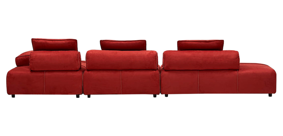 Угловой диван Quinn Red Sofa