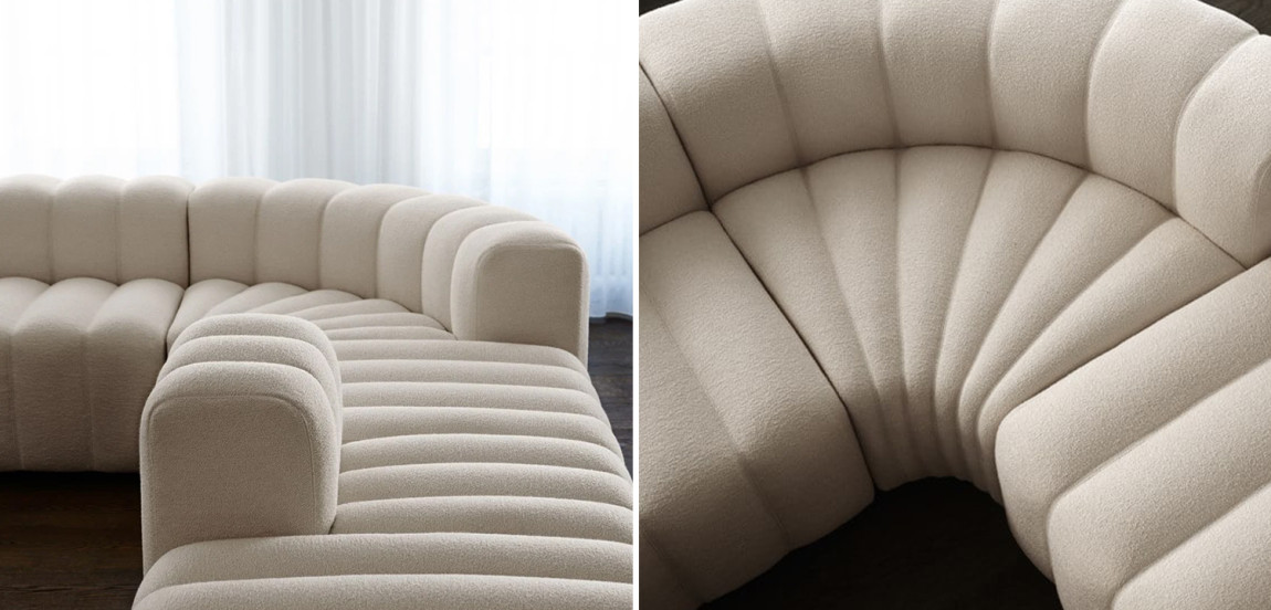 Угловой Сегмент для Дивана Studio 2 Sofa 240 см