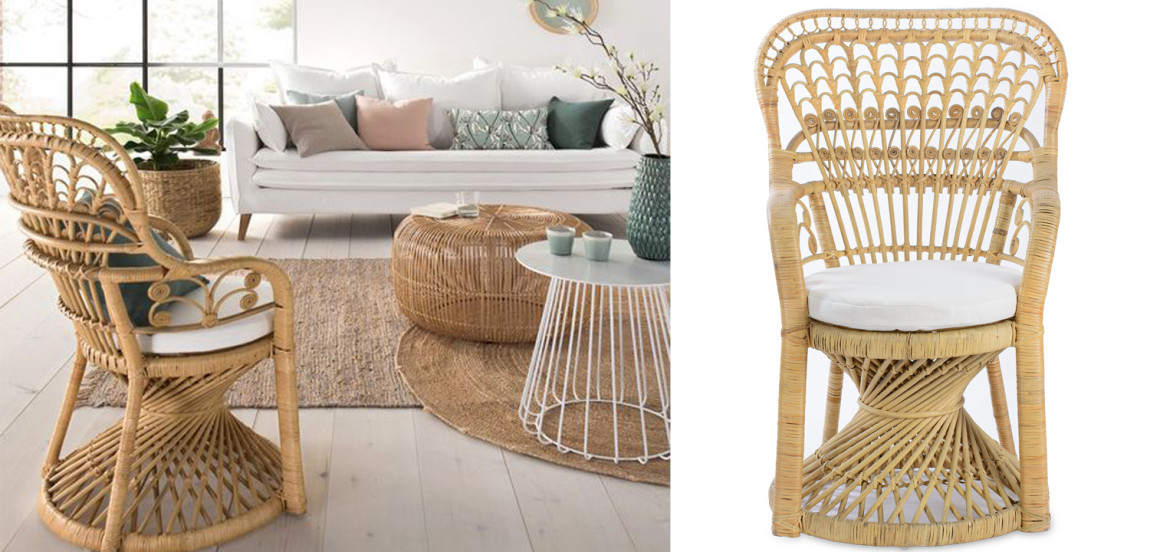 Уличное кресло Wicker Chair ротанг