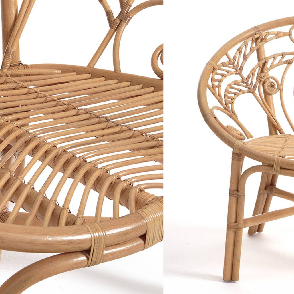Уличное кресло Wicker Pattern Chair