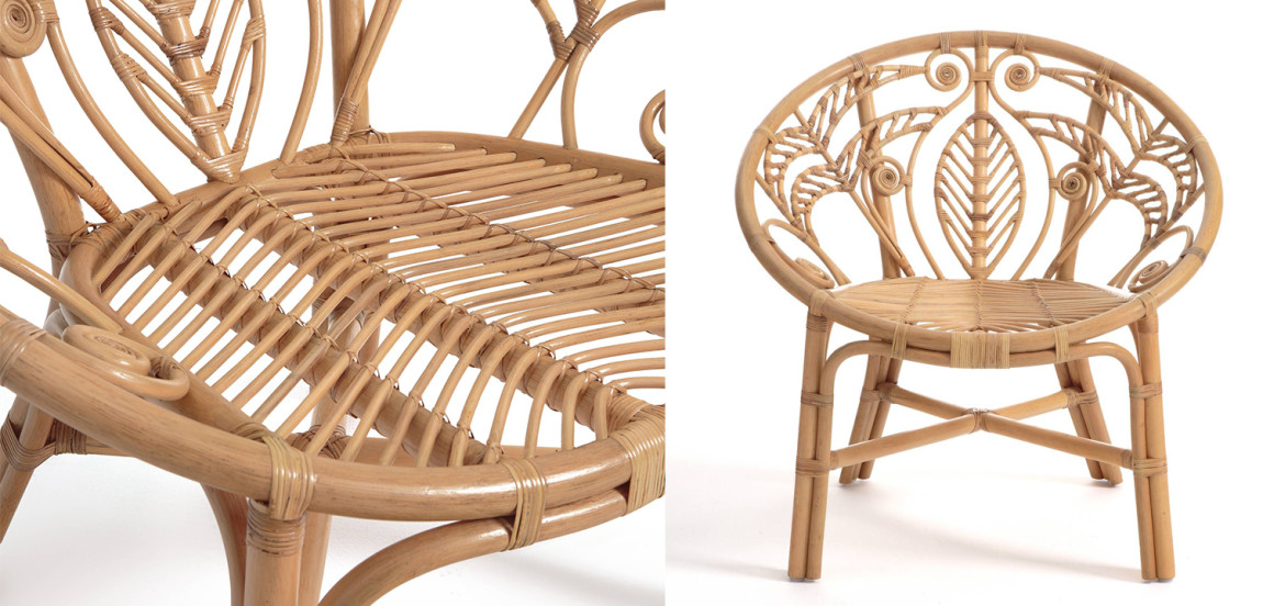 Уличное кресло Wicker Pattern Chair