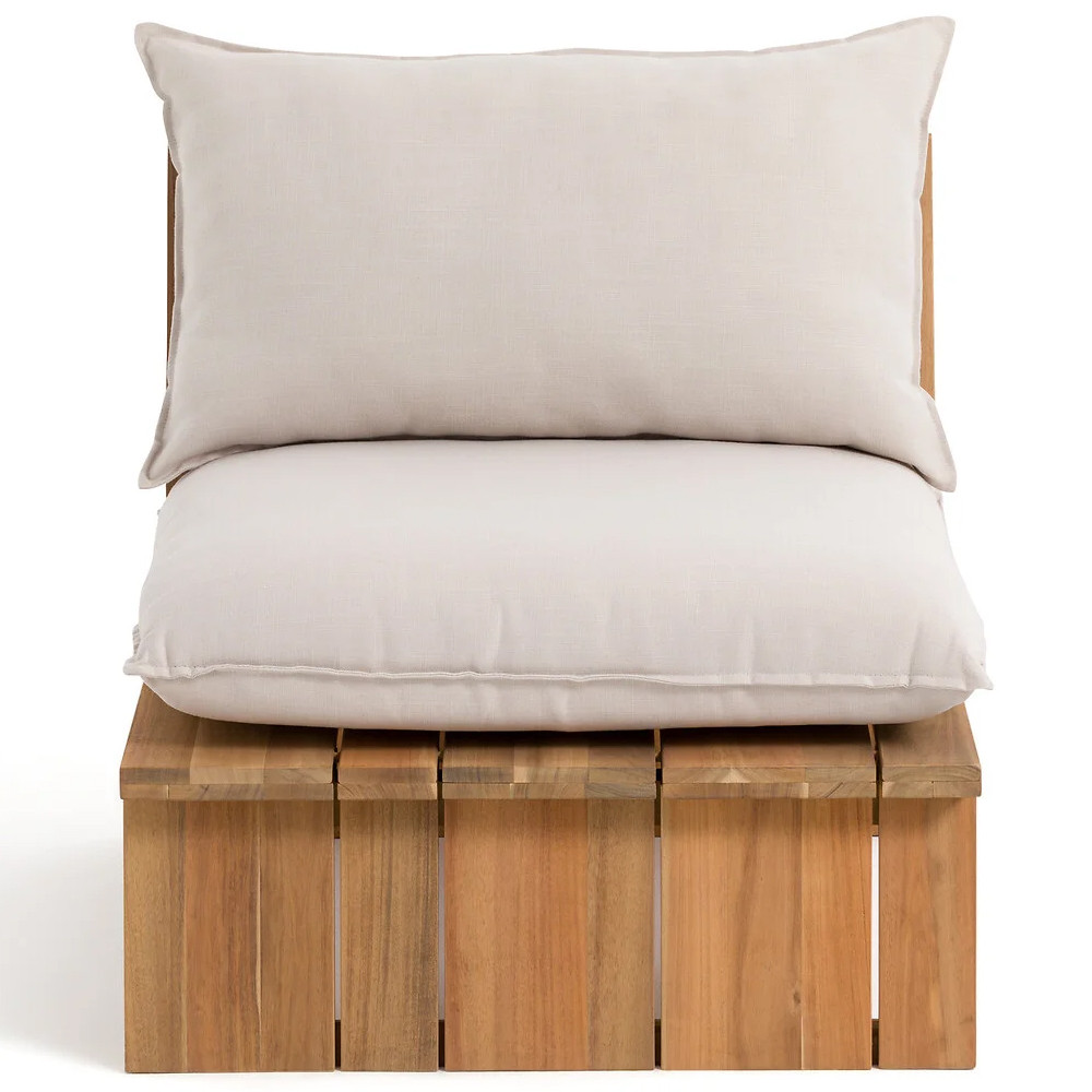 Уличное кресло из массива акации Trivett Wooden Chair