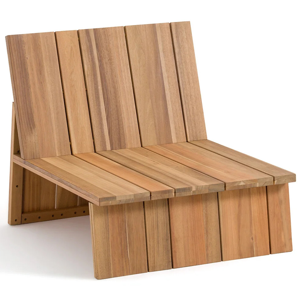 Уличное кресло из массива акации Trivett Wooden Chair