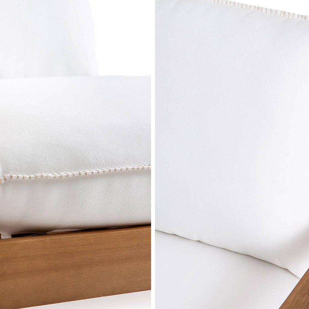 Уличный диван с деревянным каркасом Jensen Sofa