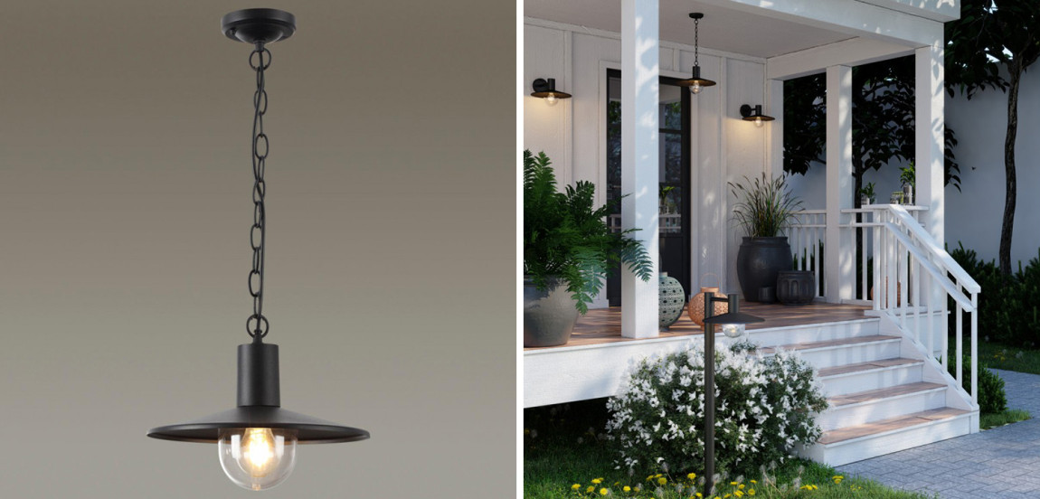 Уличный подвесной светильник Leicester Street Hanging Lamp