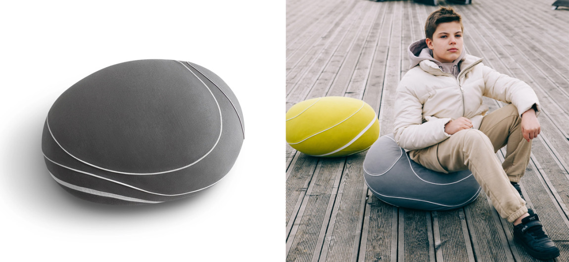 Уличный Пуф-Камень "ДЕВОН"